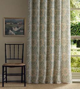 Daisy & Oak Fabric by Morris & Co Thyme/Weld