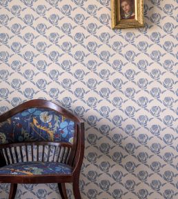 Daisy Wallpaper by Langelid Von Bromssen Denim
