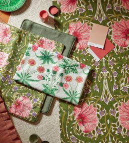 Daisy Fabric by Morris & Co Strawberry Fields