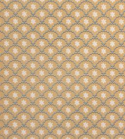 Daisy Scallops Wallpaper by Barneby Gates Sand/Ink