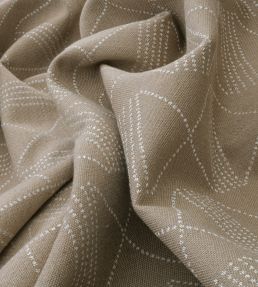 Dakota Fabric by Andrew Martin Hemp
