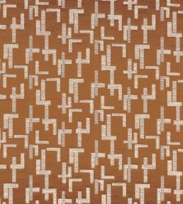 Dalles Fabric by Casamance Ambre