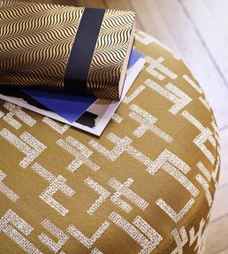 Dalles Fabric by Casamance Sable