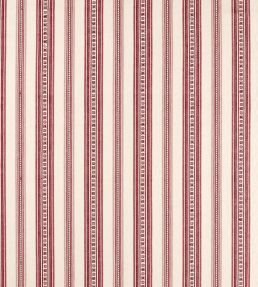 Dallington Stripe Fabric by Morris & Co Mulberry