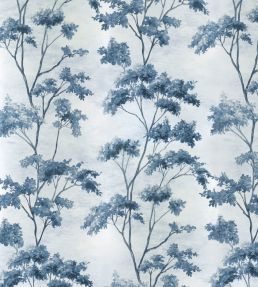 Dalton Fabric by Anna French Blue and White