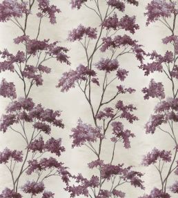 Dalton Fabric by Anna French Eggplant