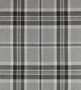 Dalwhinnie Fabric by The Isle Mill Charcoal
