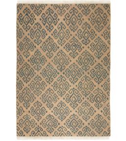 GP & J Baker Damask rug Old Blue BA50017.1.0 Old Blue