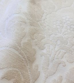 Damask Orlando Fabric by Marvic Cream