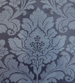 Damask Orlando Fabric by Marvic Midnight
