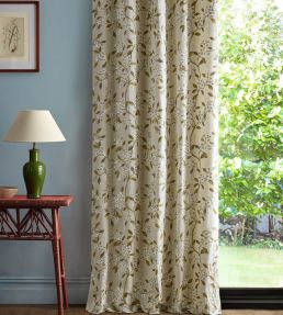 Damson Blossom Fabric by Sanderson Rosemary/Birch