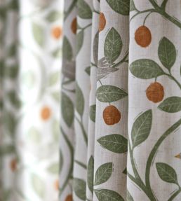 Damson Tree Fabric by Sanderson Dijon/Mole