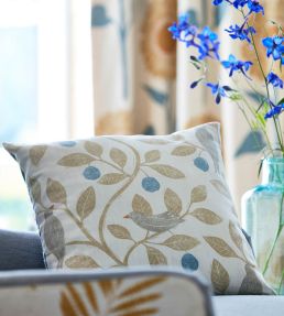 Damson Tree Fabric by Sanderson Dijon/Mole