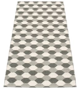 Pappelina Dana rug Warm Grey/Charcoal/Vanilla DN9A716 Warm Grey/Charcoal/Vanilla