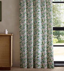 Dancing Daisies Print Fabric by Scion Lilac
