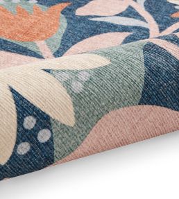 Scion Dancing Daisies rug Ink/Blush SDANDA1INKBL7615 Ink/Blush