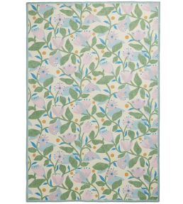 Scion Dancing Daisies rug Juniper/Violet SDANDA2JUNVI7615 Juniper/Violet