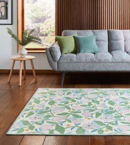 Scion Dancing Daisies rug Juniper/Violet SDANDA2JUNVI7615 Juniper/Violet