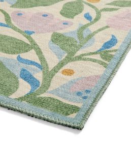 Scion Dancing Daisies rug Juniper/Violet SDANDA2JUNVI7615 Juniper/Violet