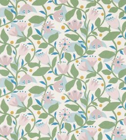 Dancing Daisies Wallpaper by Scion Lilac