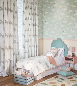 Dancing Unicorns Wallpaper by Villa Nova Blue