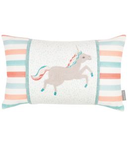 Dancing Unicorns Cushion 30 x 50cm by Villa Nova Pink