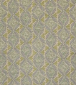 Dancing Vines Fabric by Christopher Farr Cloth Aqua