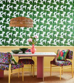 Dappled Leaf Wallpaper by Harlequin Emerald