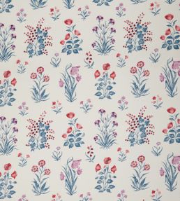 Dapuri Fabric by Nina Campbell Blue/Red