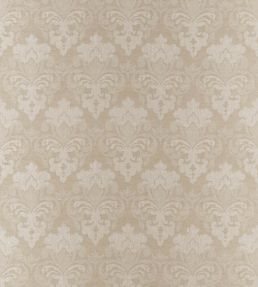 Darcey Damask Fabric by Anna French Beige