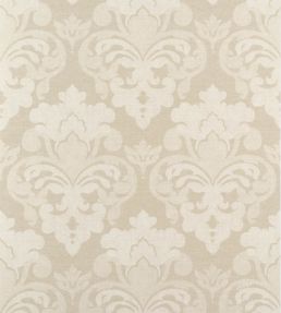 Darcey Damask Wallpaper by Anna French Ivory