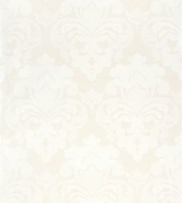 Darcey Damask Wallpaper by Anna French Pearl on Off White