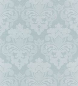 Darcey Damask Wallpaper by Anna French Soft Blue