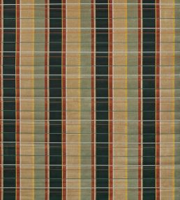 Dario Fabric by Osborne & Little Mallard/Terracotta