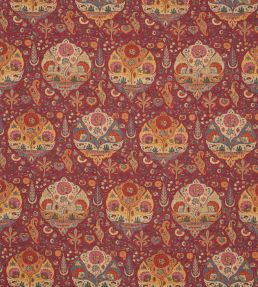 Darya Fabric by Manuel Canovas Brique