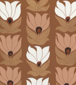 Dauphine Wallpaper by Casamance Ambre / Nude