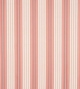 Deacon Stripe Fabric by Jane Churchill Red