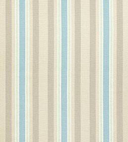 Dearden Stripe Fabric by Anna French Beige and Blue