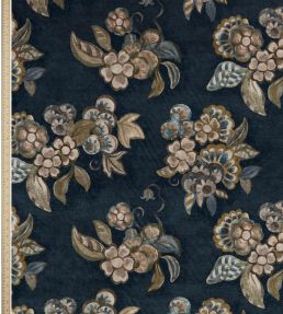 Deco Bloom in Downley Fabric by Liberty Quartz