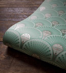 Deco Martini Wallpaper by Divine Savages Copper Patina