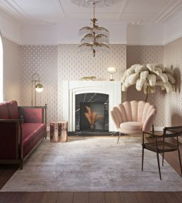 Deco Martini Wallpaper by Divine Savages Rose Gold