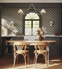 Deco Martini Wallpaper by Divine Savages Smokey Gold