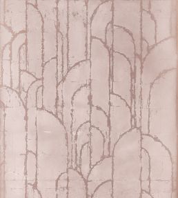 Deco Moon Wallpaper by Thibaut Rose Gold