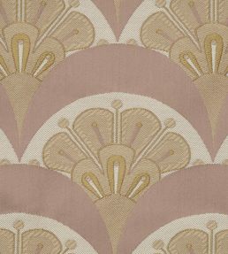 Deco Scallop in Multi Jacquard Fabric by Liberty Lacquer