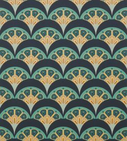Deco Scallop Wallpaper by Liberty Jade
