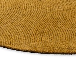 Brink & Campman Decor Echo Round rug Ochre 89706150001-US Ochre