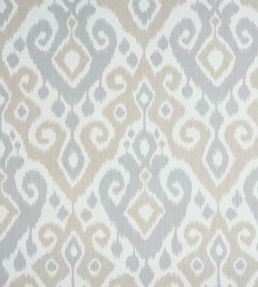 Dedra Damask Wallpaper by Schumacher Sand & Grey