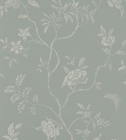Delancey Wallpaper by Colefax and Fowler Pale Blue