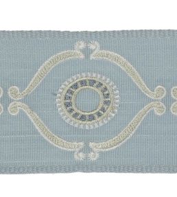 Delano Classic Braid Trimming by Colefax and Fowler Old Blue