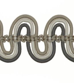Delano Gimp Braid Trimming by Colefax and Fowler Charcoal